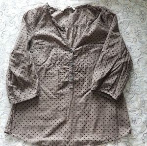 Old Navy 🔴4/20 Polka Dots blouse